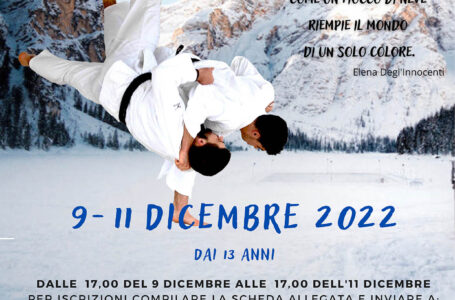 Stage invernale di judo tradizionale