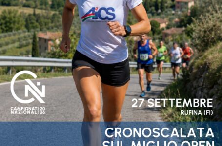 27 settembre CRONOSCALATA SUL MIGLIO OPEN(RUFINA)
